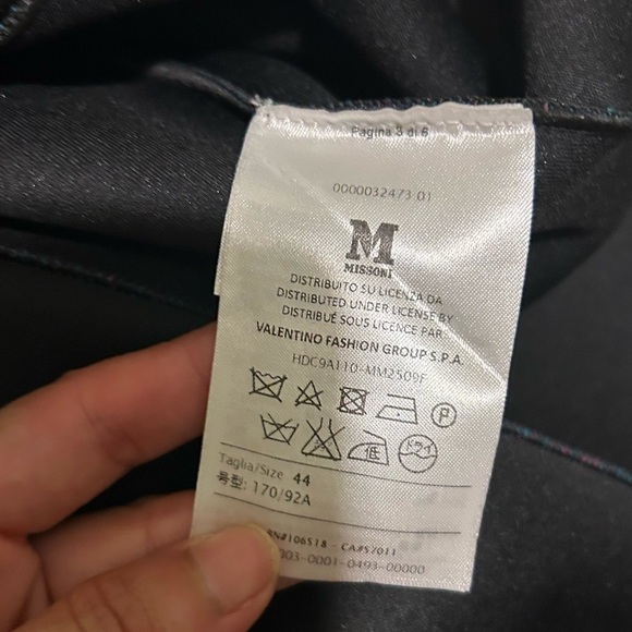 Missoni dress scuba fit and flare sz 44 - Picture 12 of 15